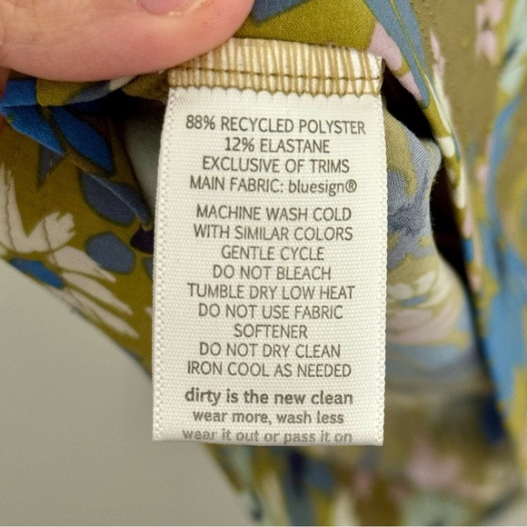 Toad & Co Sun-kissed Floral Liv Mini Dress UPF 40 Size XS - Picture 6 of 11